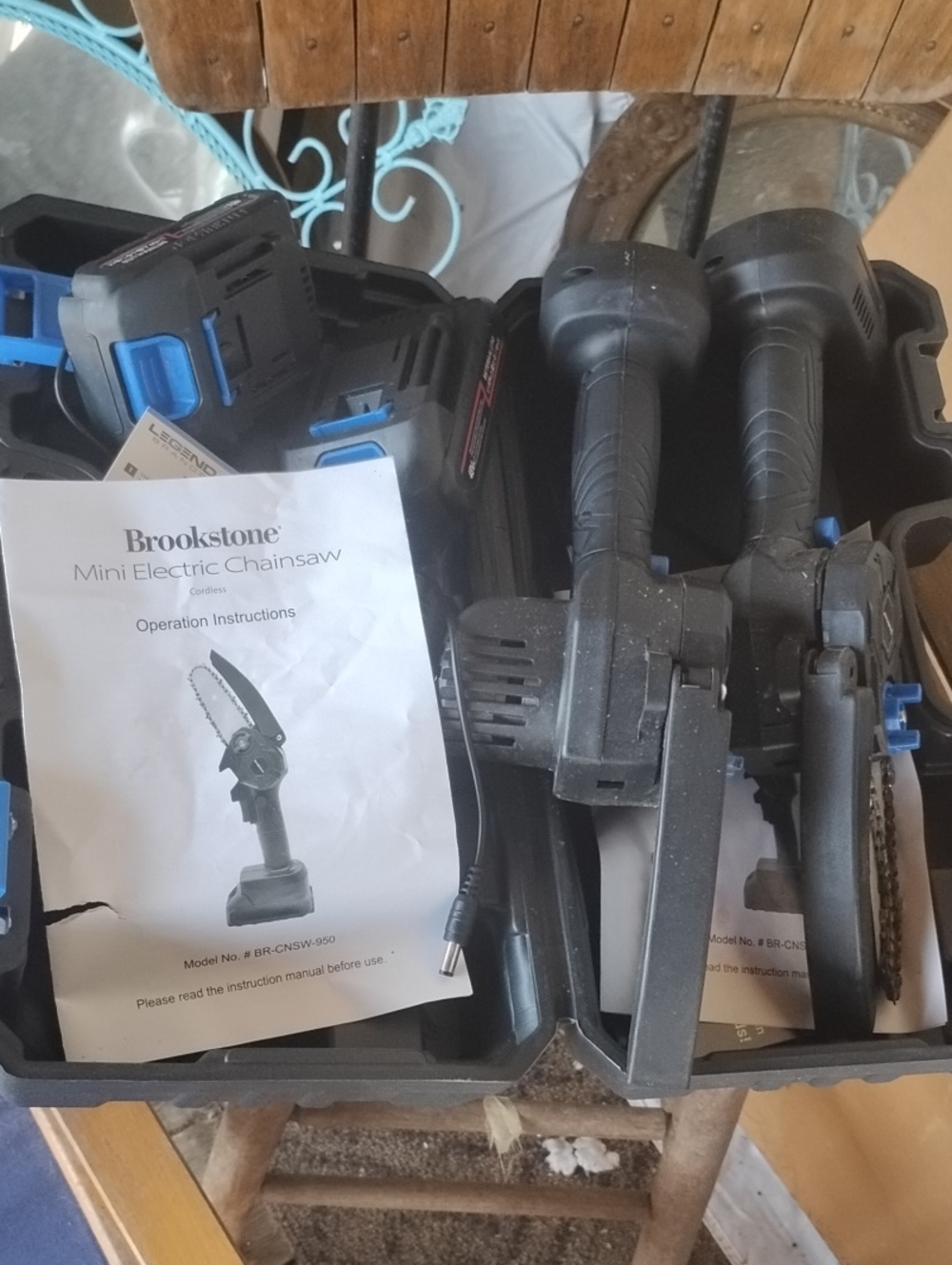 Pair of 6" Chainsaws (Cordless)